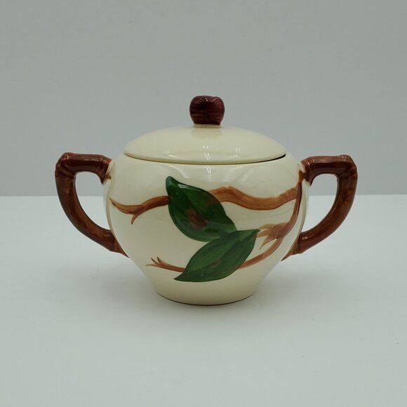 Franciscan Apple Creamer & Sugar Bowl with Lid - Picture 11 of 15